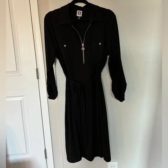 Anne Klein | Dresses | Anne Klein Black Work Dress | Poshmark